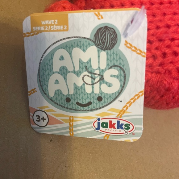 - - NEW AMI AMIS Crocheted Plush 4” Snoozie the Alarm Clock from Wave 2 - Picture 4 of 4